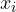 x_i